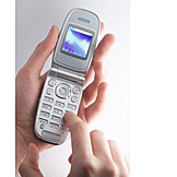   Mobile Phones, Finger, Typing