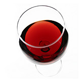   Weinglas, Rotwein