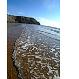   Wasser, Welle, Wales, Gower