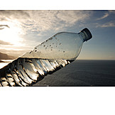   Horizon, Sea, Water bottle