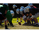   Konfrontation & rivalität, Sport & fitness, Wettkampf, Mannschaft, American football