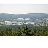   Landschaft, Mittelgebirge, Fichtelgebirge, Weißenstadt, Weißenstädter See