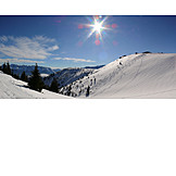   Winter landscape, Garmisch partenkirchen