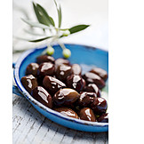   Oliven, Schwarze oliven, Mediterrane küche