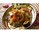   Linsencurry, Indische küche, Vegetarische küche