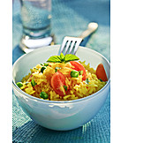  Reisgericht, Risotto, Reissalat, Vegetarische küche