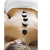   Wellness & relax, Massage, Warmsteinmassage