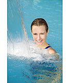   Woman, Wellness & relax, Pool