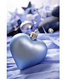   Herz, Christbaumkugel, Weihnachtsdekoration