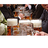   Beer, Beer glass, Oktoberfest, Beer bench