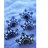   Christmas decoration, Poinsettia, Snowflake, Snow star