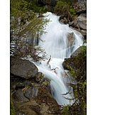   Natur, Wasserfall, Wildbach