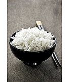   Reis, Essstäbchen, Reisschüssel