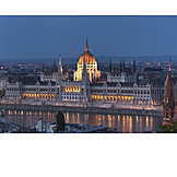   Houses of parliament, Parliament, Gothic revival, Budapest, Hungary