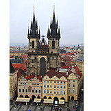   Prag, Altstädter ring, Teynkirche