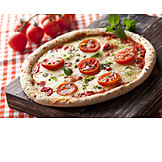  Fastfood, Italienische küche, Pizza margherita