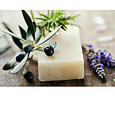   Natural cosmetics, Olive soap, Piece of soap