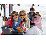   Family, Ski vacation, Winter holidays