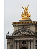   Statue, Paris, Opéra national de paris, Pariser oper