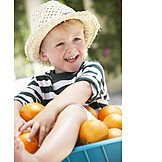   Junge, Gesunde Ernährung, Vitamine, Ernte, Sommerlich, Biologischer Anbau