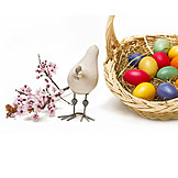   Easter, Easter Nest, Easter Basket, Easter Decoration