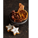   Spices & Ingredients, Cinnamon Biscuit, Christmas, Christmas Spices