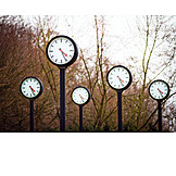   Clock, Station clock