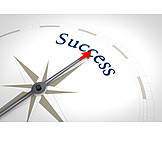   Direction, Success, Compass, Strategy, Successful