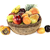   Südfrüchte, Obstkorb
