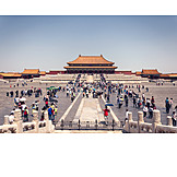   Sehenswürdigkeit, Peking, Platz des himmlischen friedens, Kaiserpalast