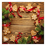   Christmas cookies, Gingerbread