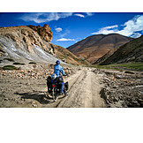   Radtour, Radfahren, Tibet