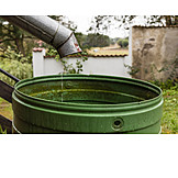   Rainwater, Rain barrel
