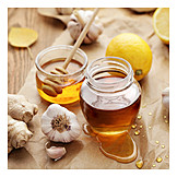   Honey, Garlic, Alternative medicine, Have a cold