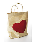   Valentine's day, Shopping bag, Gift bag