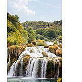   Waterfall, National park krka