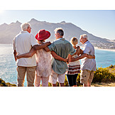   Gemeinsam, Senioren, Urlaubsreise