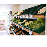   Gemüse, Lebensmittelladen