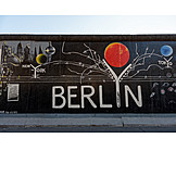   Berlin, Graffiti, East side gallery