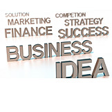   Business, Success, Strategy, Marketing, Word Cloud