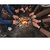   Campfire, Outdoor, Heating