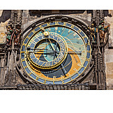   Clock face, Prague, Prague astronomical clock