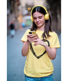   Teenager, Mobile Communication, Urban, Smart Phone