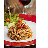   Spaghetti, Dinner, Vegetarian