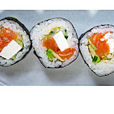   Sushi, Maki, Japanische Küche