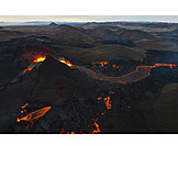   Island, Lava, Vulkanismus, Aktiver vulkan